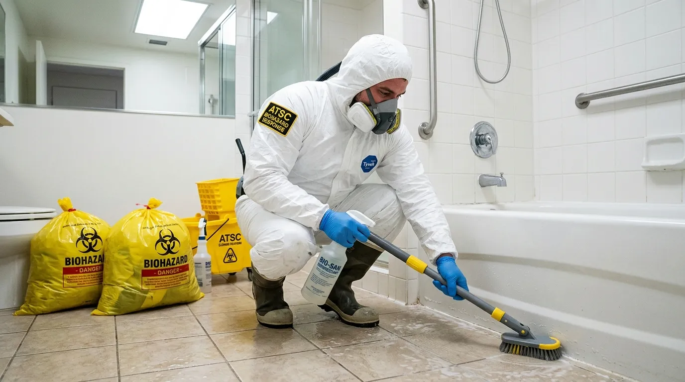 Decontamination equipment deployed for Blood Cleanup in La Homa